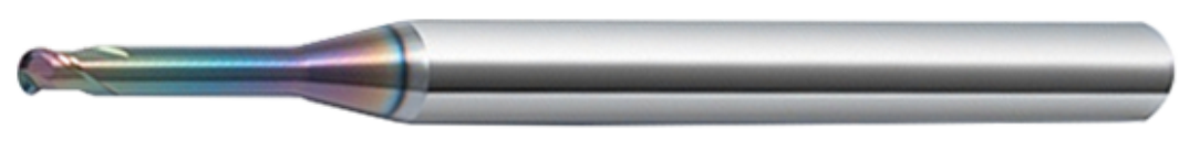 Koves NCOB-230 long-neck ball nose carbide end mill, CO-MAX series