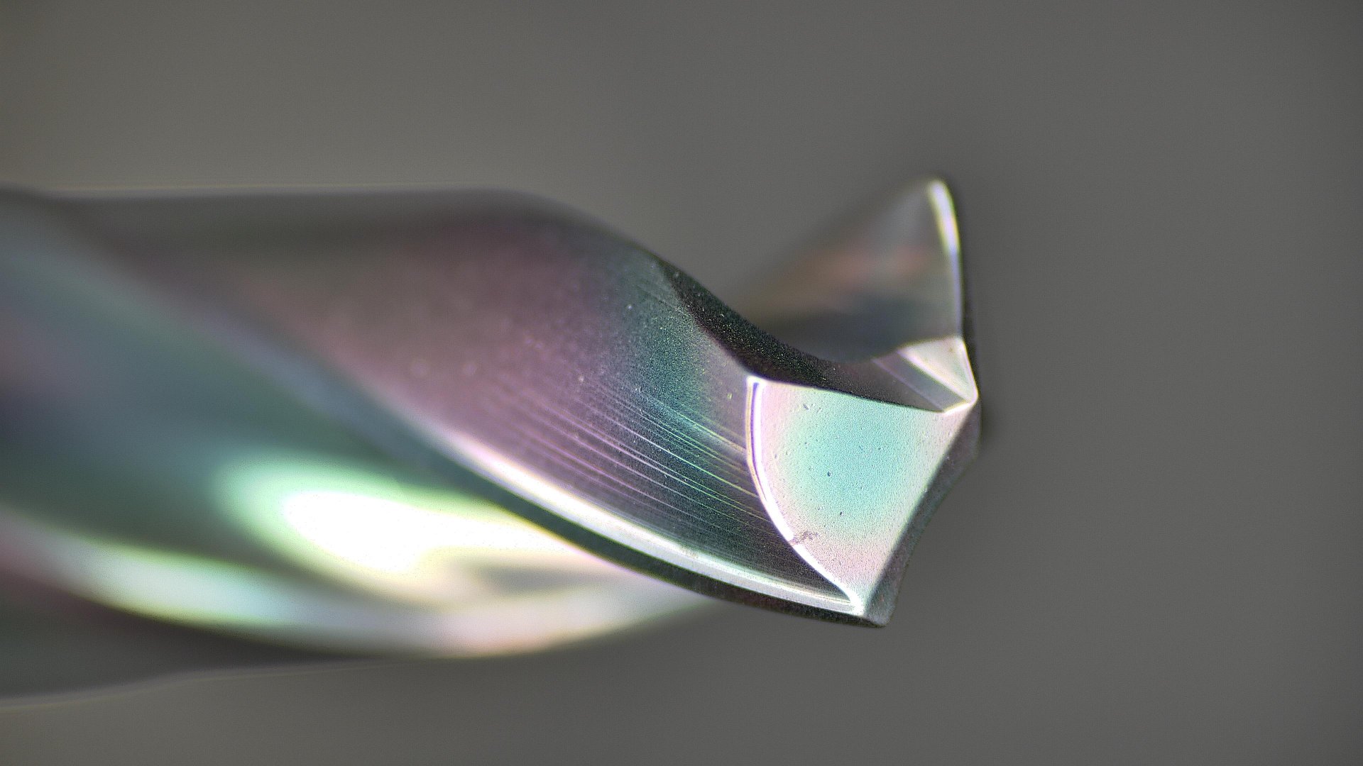 Koves HDL coated long flute straight shank carbide drill