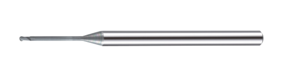 Koves DMB235 2-flute ball nose carbide end mill for graphite, DIA-MAX series