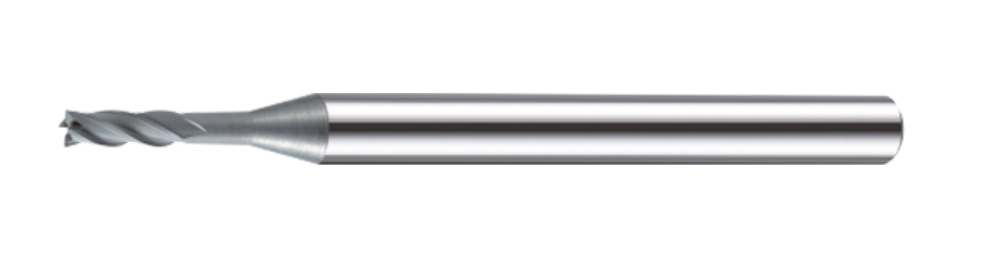 Koves DMR435 4-flute radius carbide end mill for graphite, DIA-MAX series